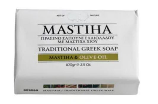 Mastiha & Olive oil soap Traditional Greek olive oil soap with Chios Mastiha 100gr